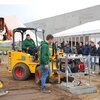 Knikmops- Vacuüminstallatie met benzinemotor