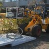 Knikmops-Vacuüminstallatie met benzinemotor