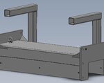 Product optie Knikmops-Tussenbalk 1,00 m